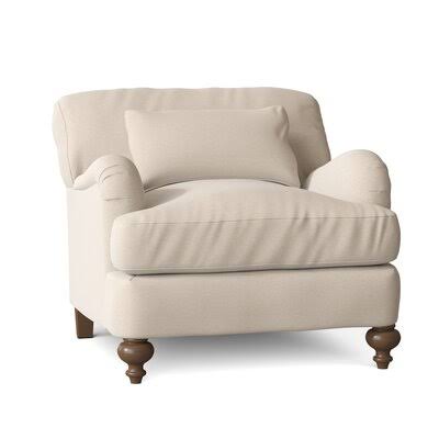 Wivenhoe 39x22 W Armchair Birch Lane Body Fabric: Bihar Natural