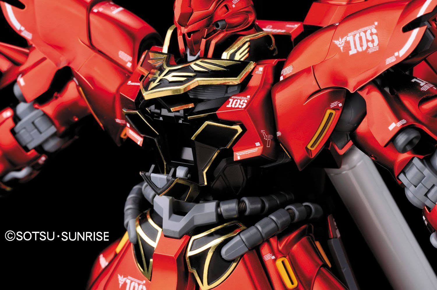 Bandai 1/100 mg MSN-06S Sinanju Ver. KA Titanium Finish