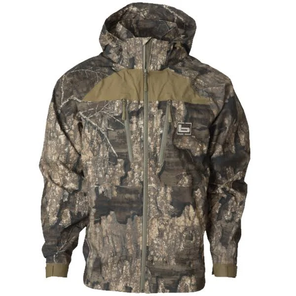 Banded Feather Stretch Shell Jacket
