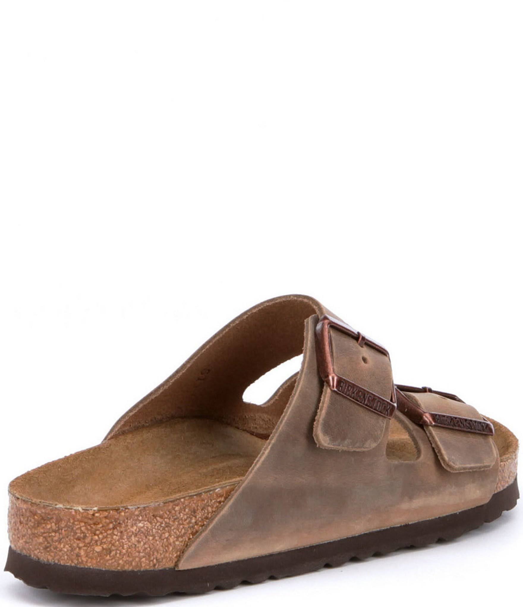 Birkenstock Arizona Soft Footbed (38 Narrow Black Oiled Leather)