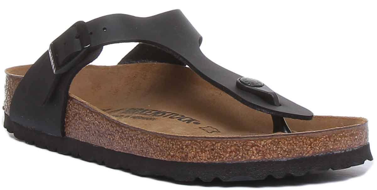 Birkenstock - GIZEH_BIRKO-FLOR - Black / 46