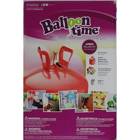 Balloon Time Helium Balloon Kit Boxed