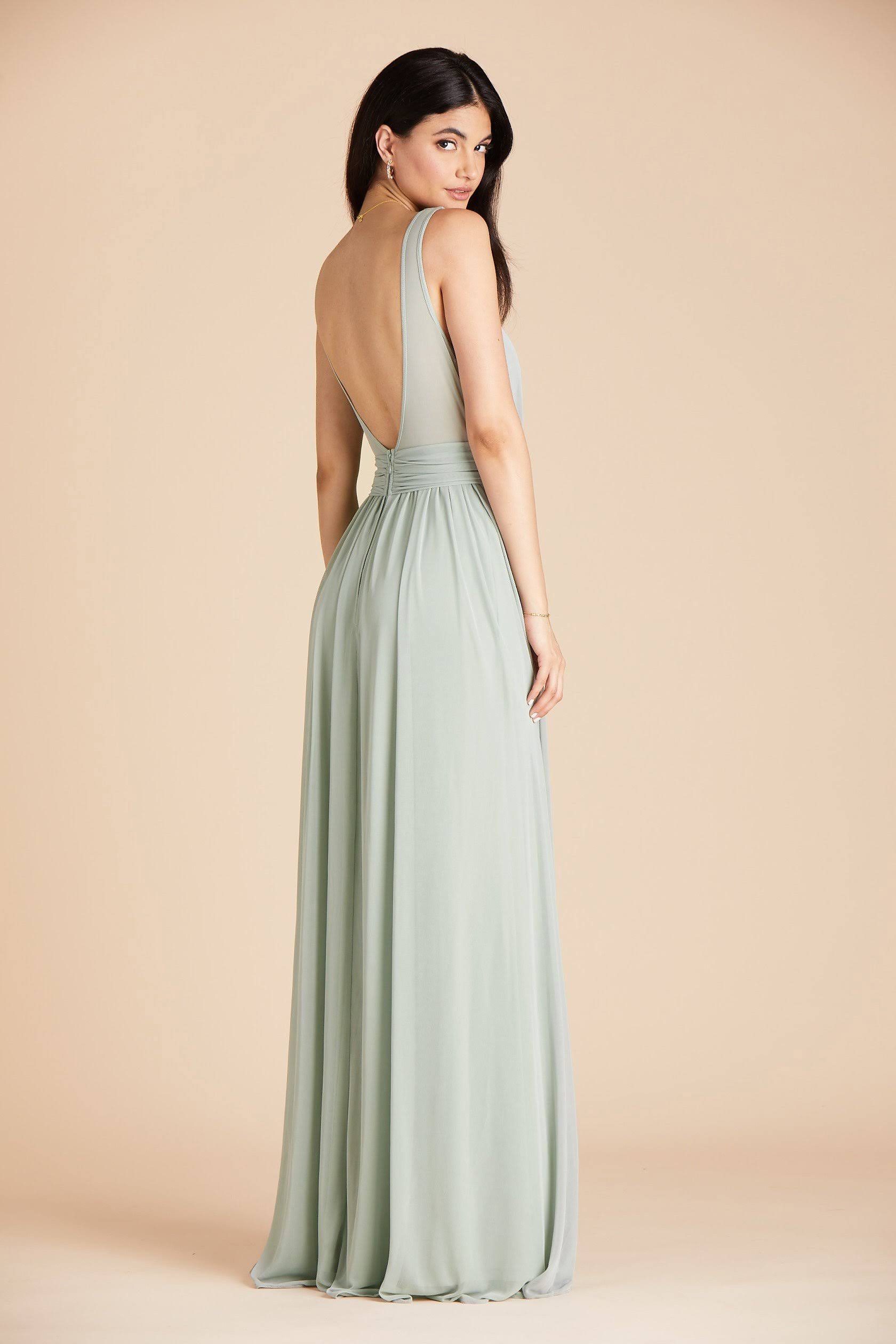 Birdy Grey Jan Bridesmaid Dress in Sage 3XL / Sage