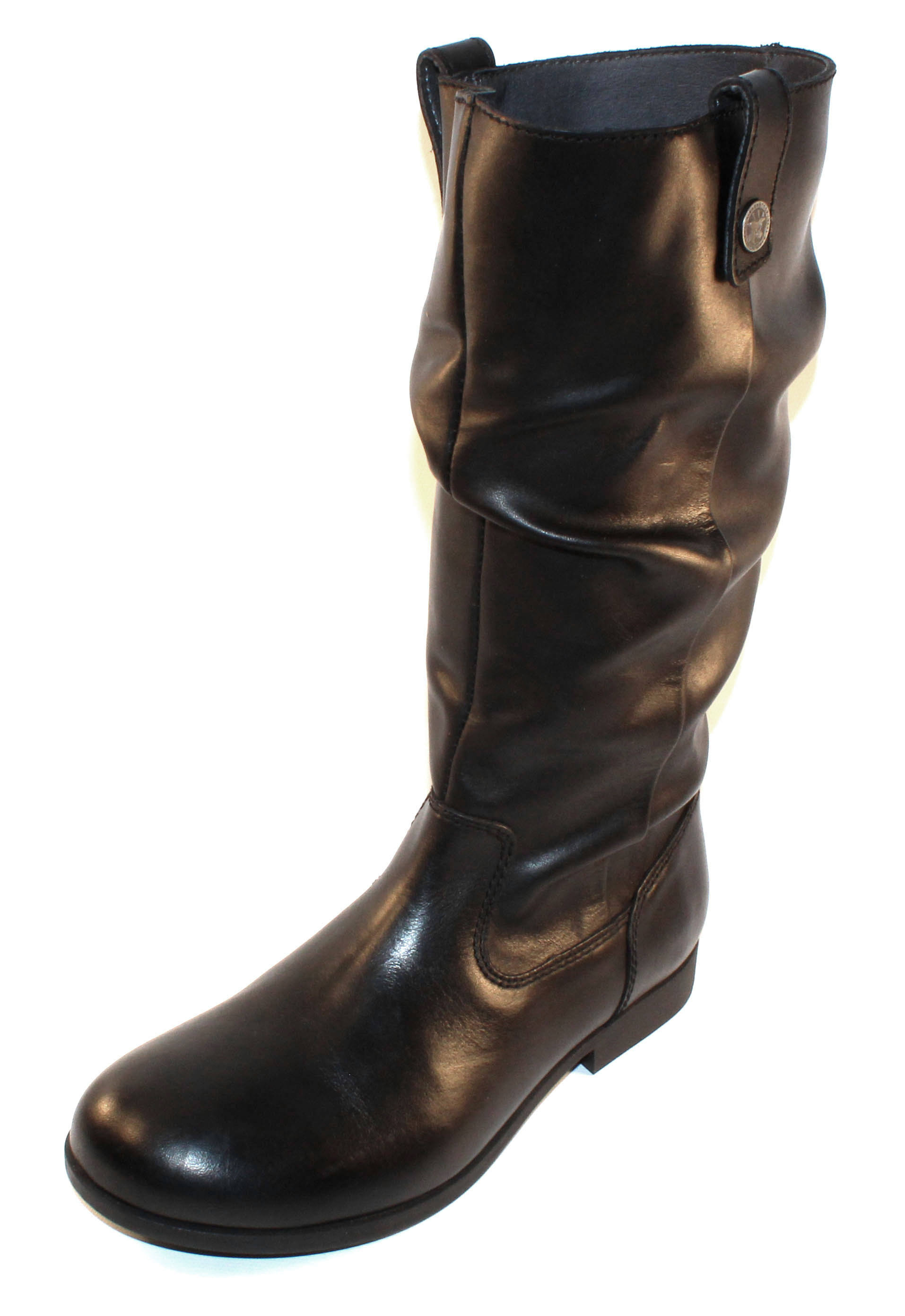 Birkenstock Wo's Sarnia, Black Leather Size: 36 M