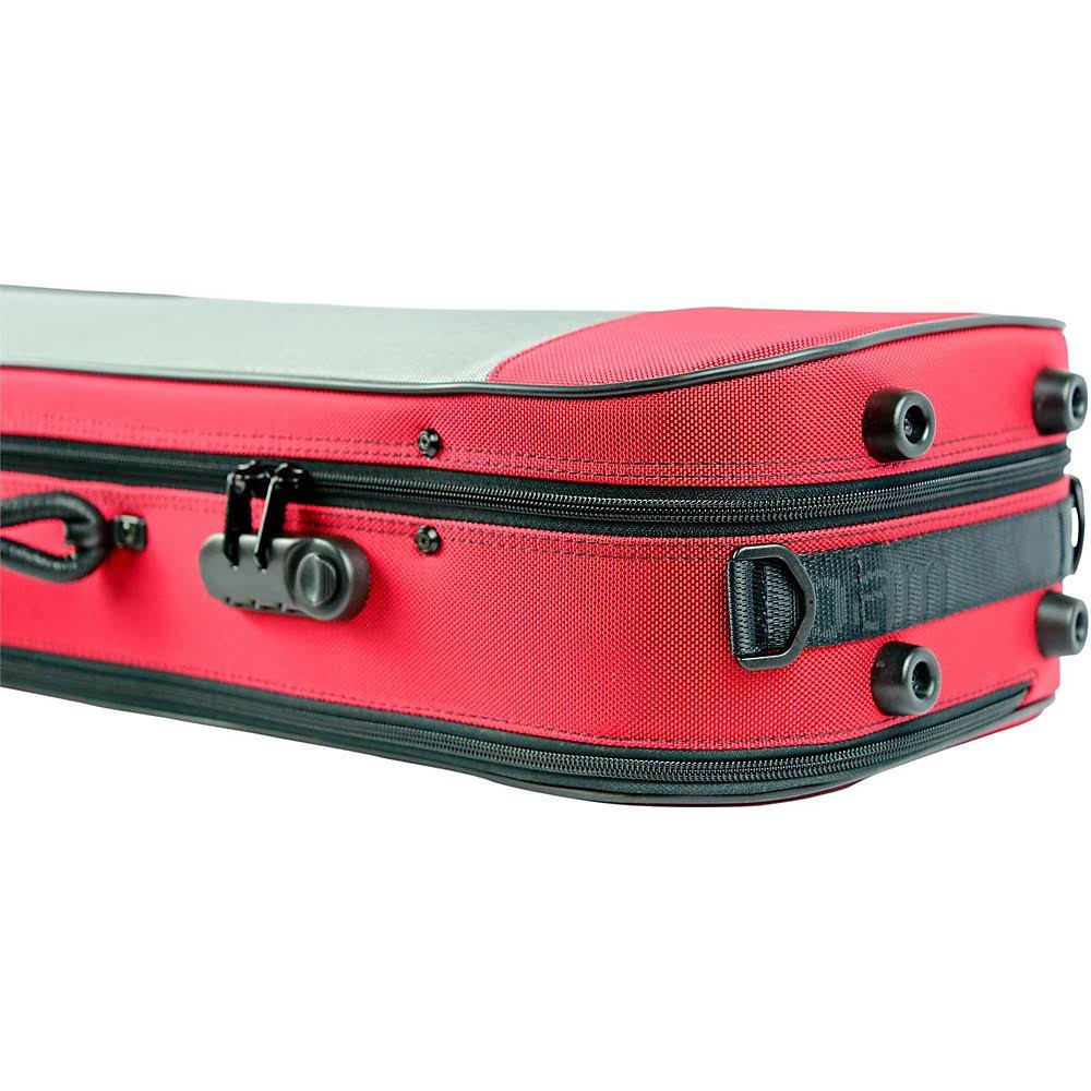 BAM 5001S Stylus Violin Case Burgundy (Red)