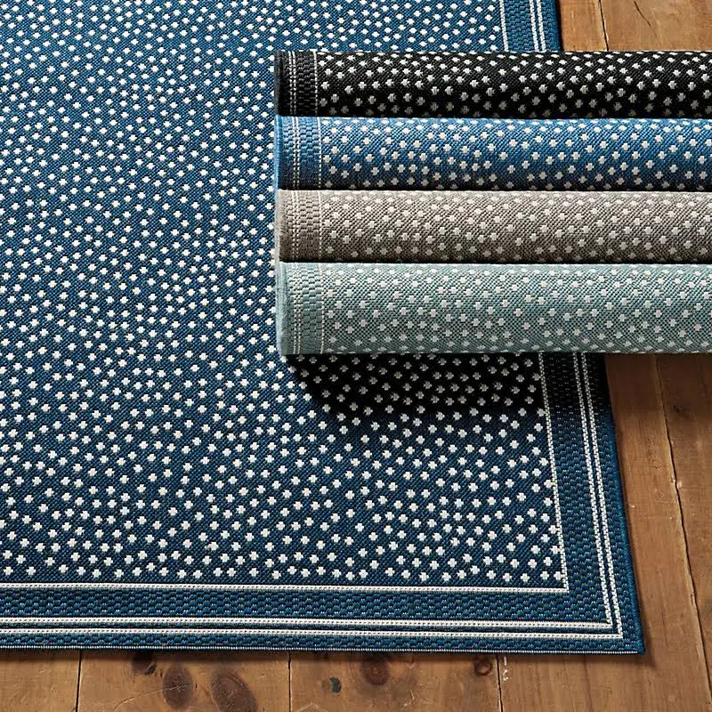 Marina Indoor/Outdoor Rug Midnight 7& 10x22 x 10& 10x22 - Ballard Designs