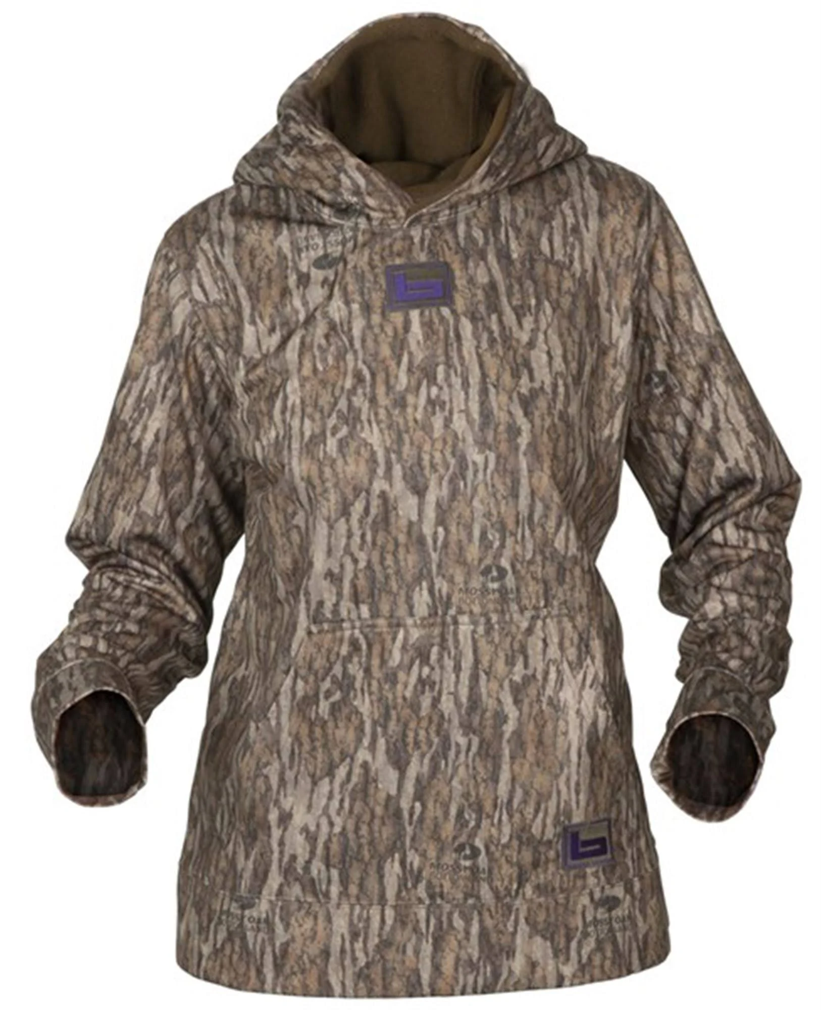 Banded Women's Tec Fleece Pullover Jacket, Bottomland / XL