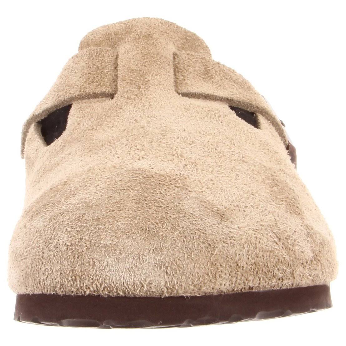 Birkenstock Boston Clog - 40 - Taupe Suede