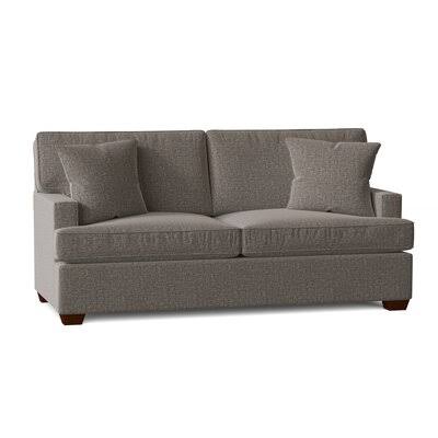 Anastagio 61x22 Recessed Arm Loveseat Birch Lane Body Fabric: Sustain Dursky Charcoal
