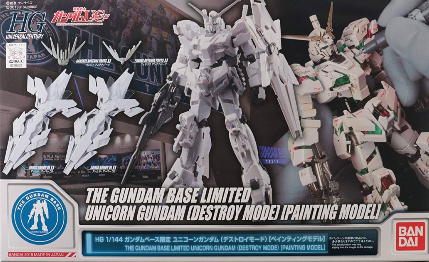 HG 1/144 Gundam Base Limited Unicorn Gundam (Painting Model)