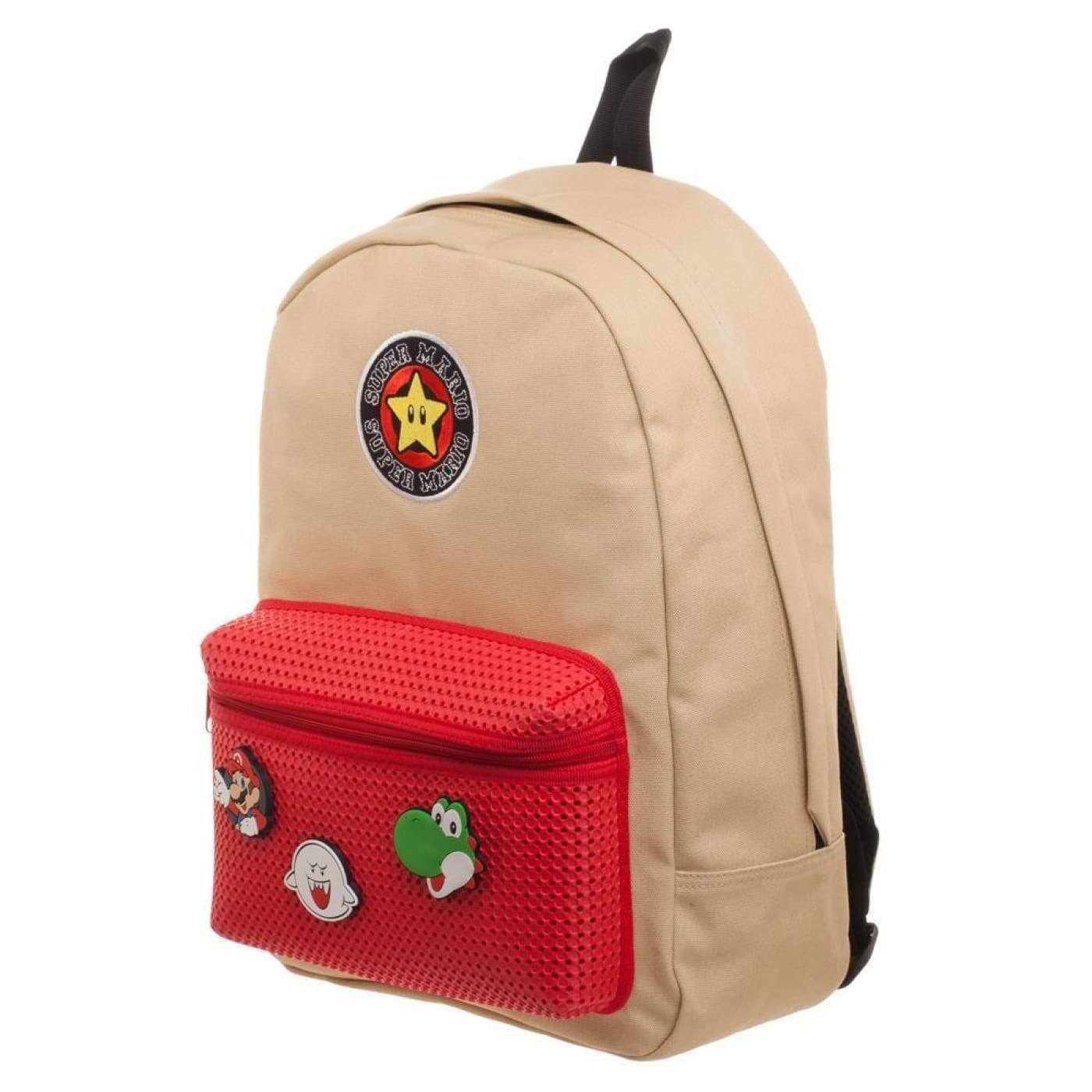 Mario Brothers Backpack w/ Patches