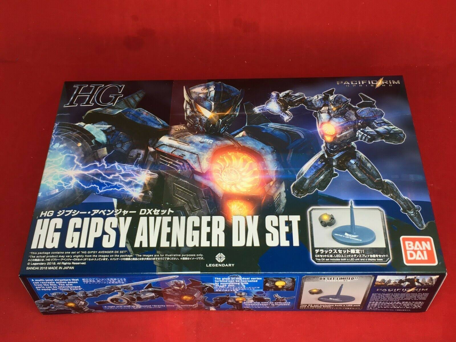 Bandai HG 257707 Pacific Rim Gypsy Avenger DX Set Plastic Model Kit