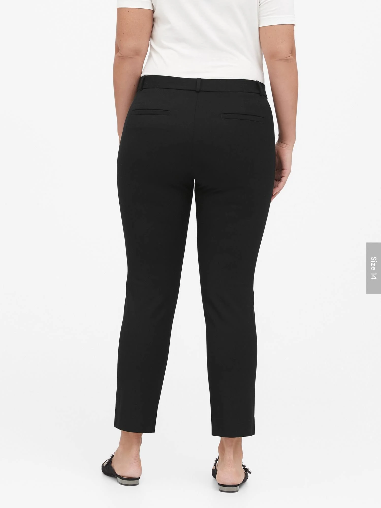 Banana Republic Women's Skinny Classic-Sloan Pant Black Size 18 Long