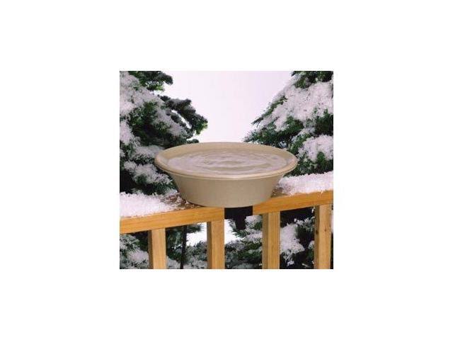 Allied Precision 14 in Heated Deck/Pole Bird Bath