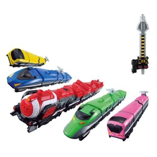 Ressha Sentai tokkyuger Train Union Series 1-5 Ressha Gattai DX