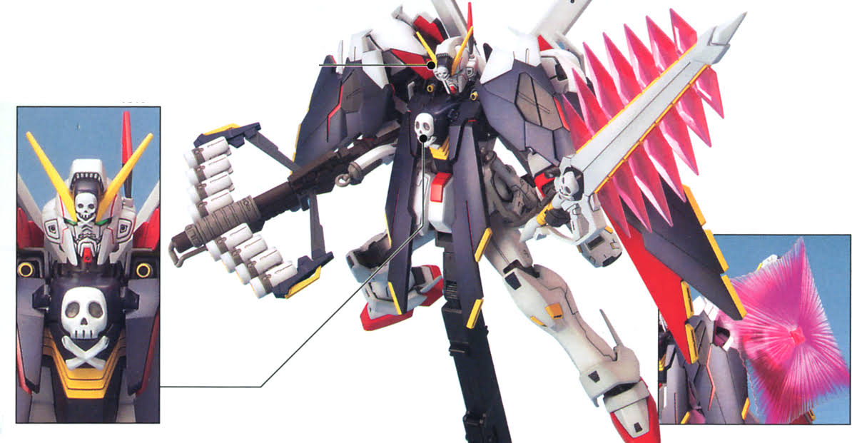 mg 1/100 Crossbone Gundam X-1 Full Cloth
