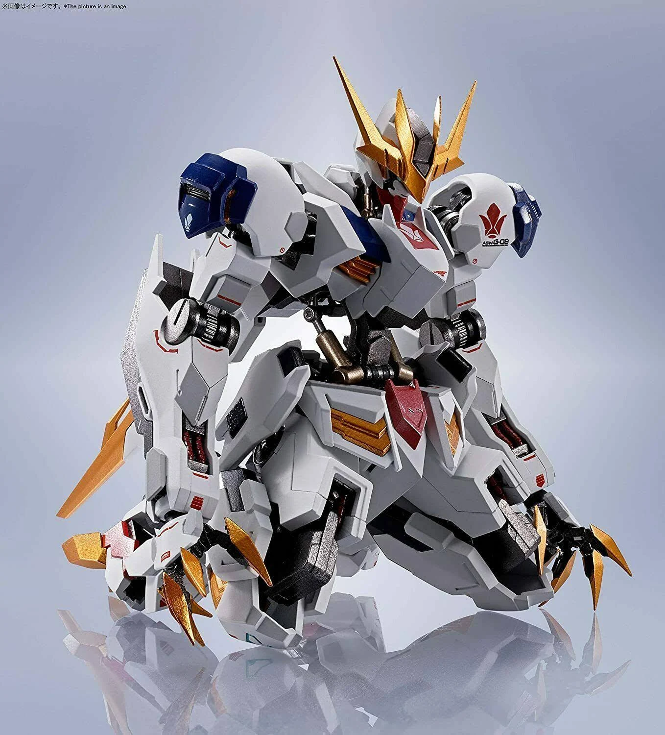 Bandai Metal Robot Spirits Side MS Gundam Barbatos Lupus Rex Action Figure