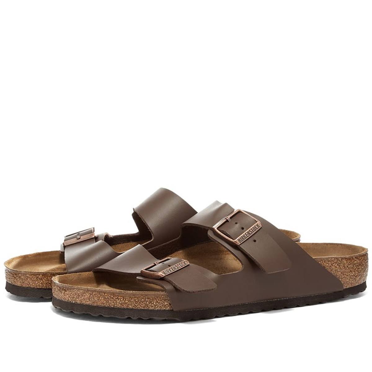 Birkenstock - Arizona Birko Flor - Dark Brown - UK 16 / EU 49