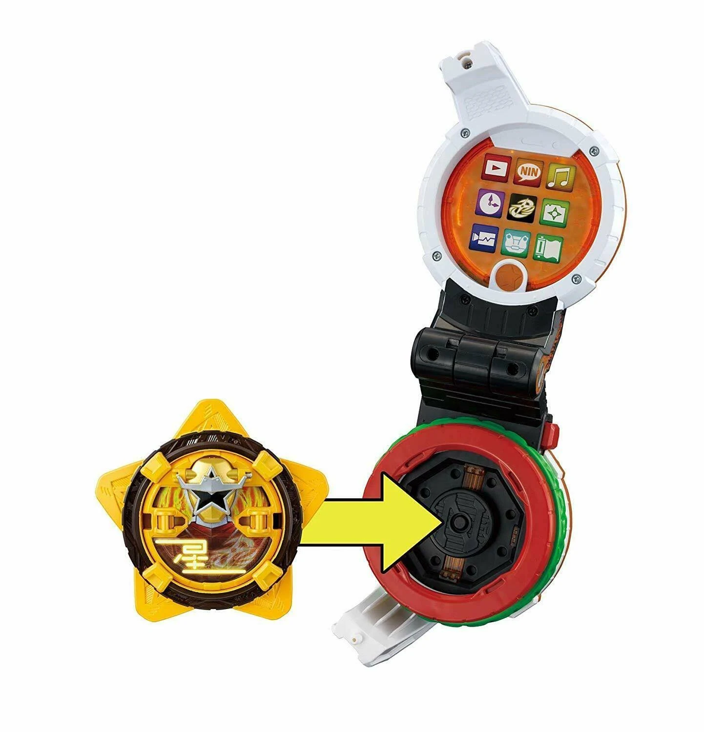 Bandai Shuriken Sentai Ninninger Henshin Device Ninja Star Burger