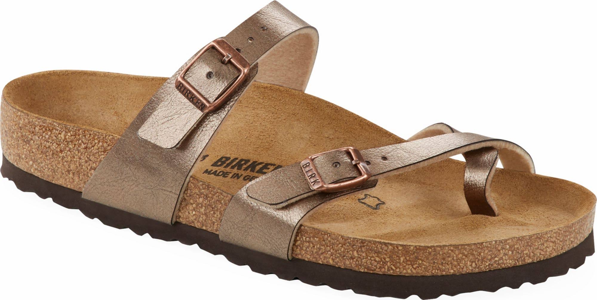 Birkenstock Women's Mayari (41 Graceful Taupe Birko Flor)