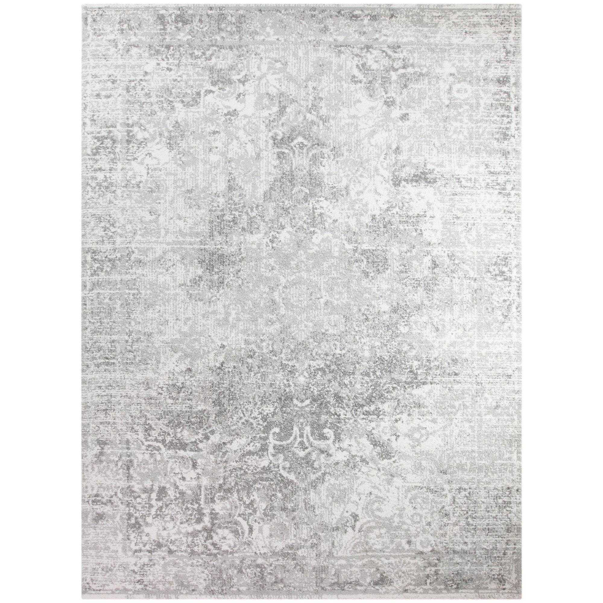 BALTA Baird Black 8 ft. x 10 ft. Distressed Oriental Area Rug