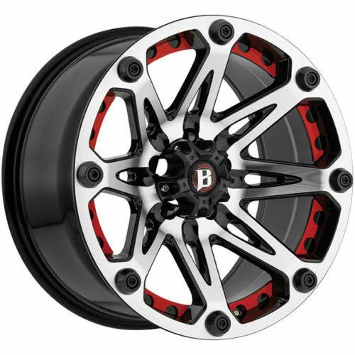 Ballistic 814790545-12FBM - 814 Jester 17x22 Flat Black Machined