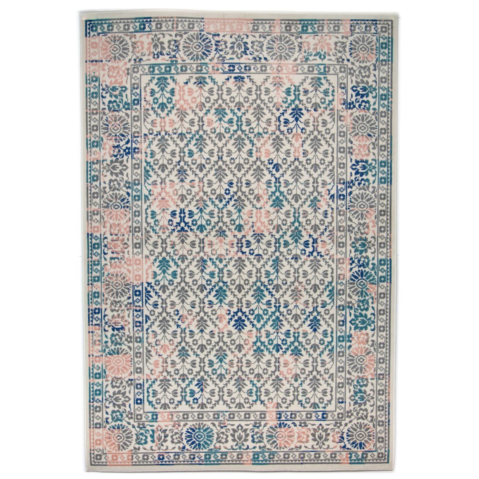 BALTA Tychon Grey 5 ft. x 7 ft. Oriental Area Rug
