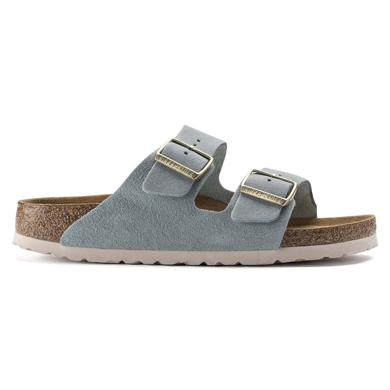 Birkenstock N Arizona Soft Footbed Metallic Anthracite / 41