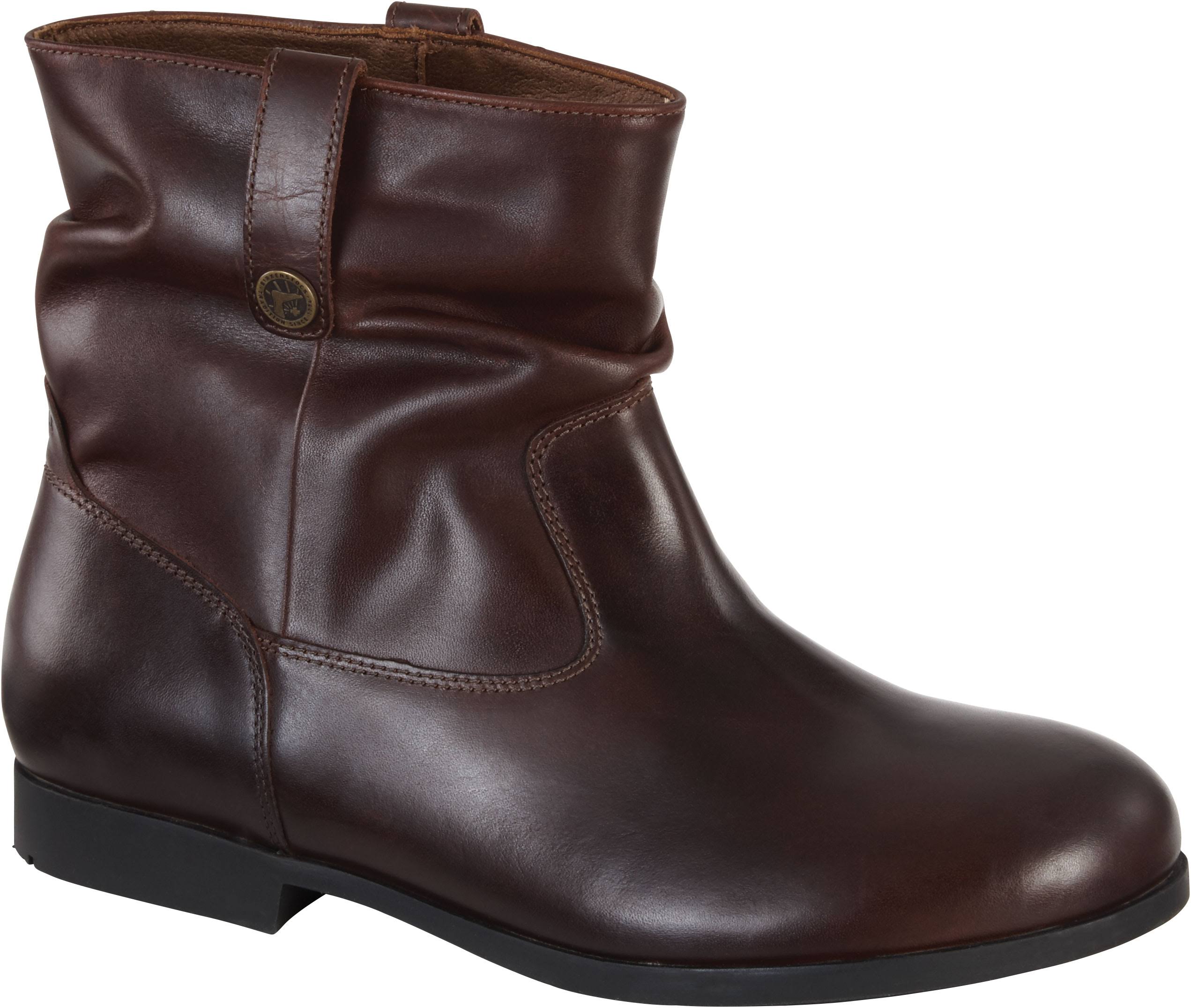 Birkenstock Sarnia Women's Boots Espresso Leather : 36 (US Women's 5-5.5) Regular