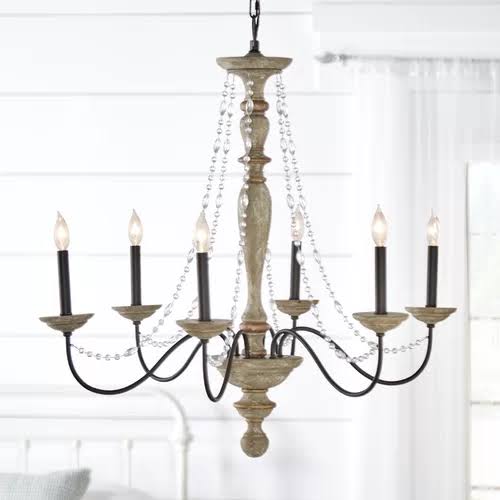 Brennon 6-Light Candle Style Classic / Traditional Chandelier