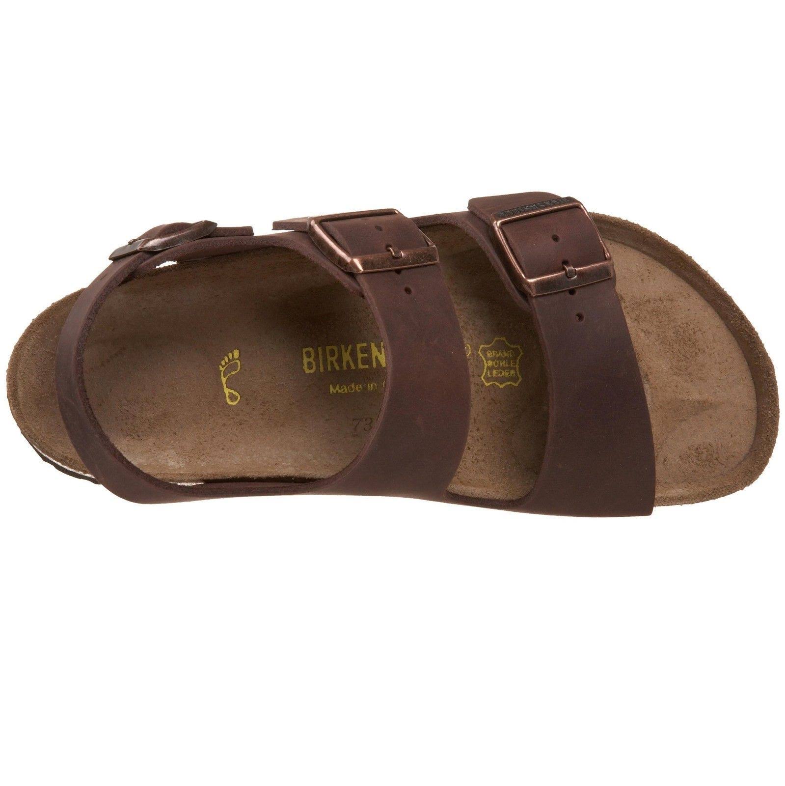 Birkenstock Milano Sandal - 39 - Habana Oiled Leather
