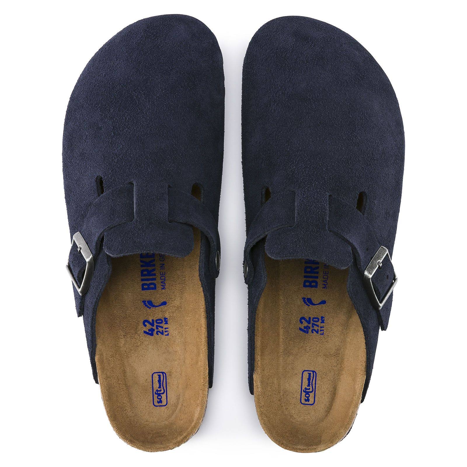 Birkenstock Unisex Boston Soft Footbed Suede