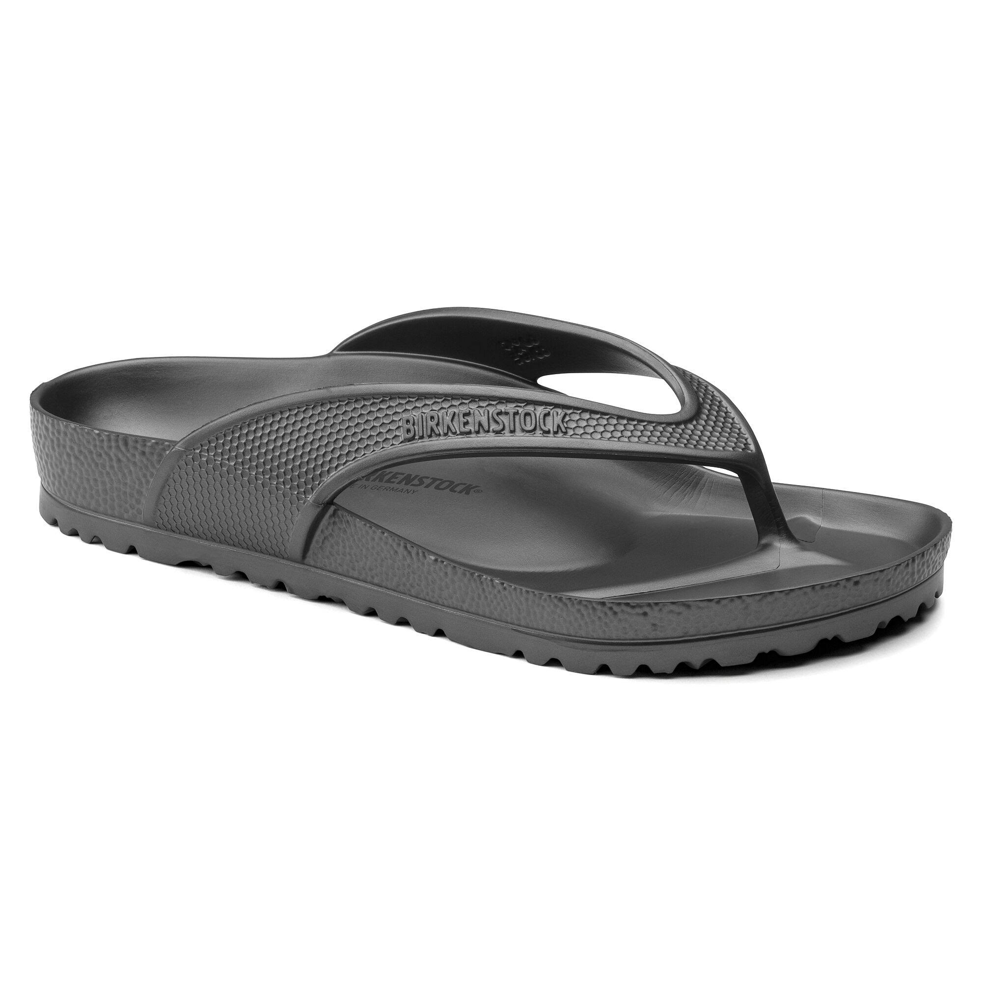 Birkenstock Honolulu Eva Metallic Anthracite Beachsandals