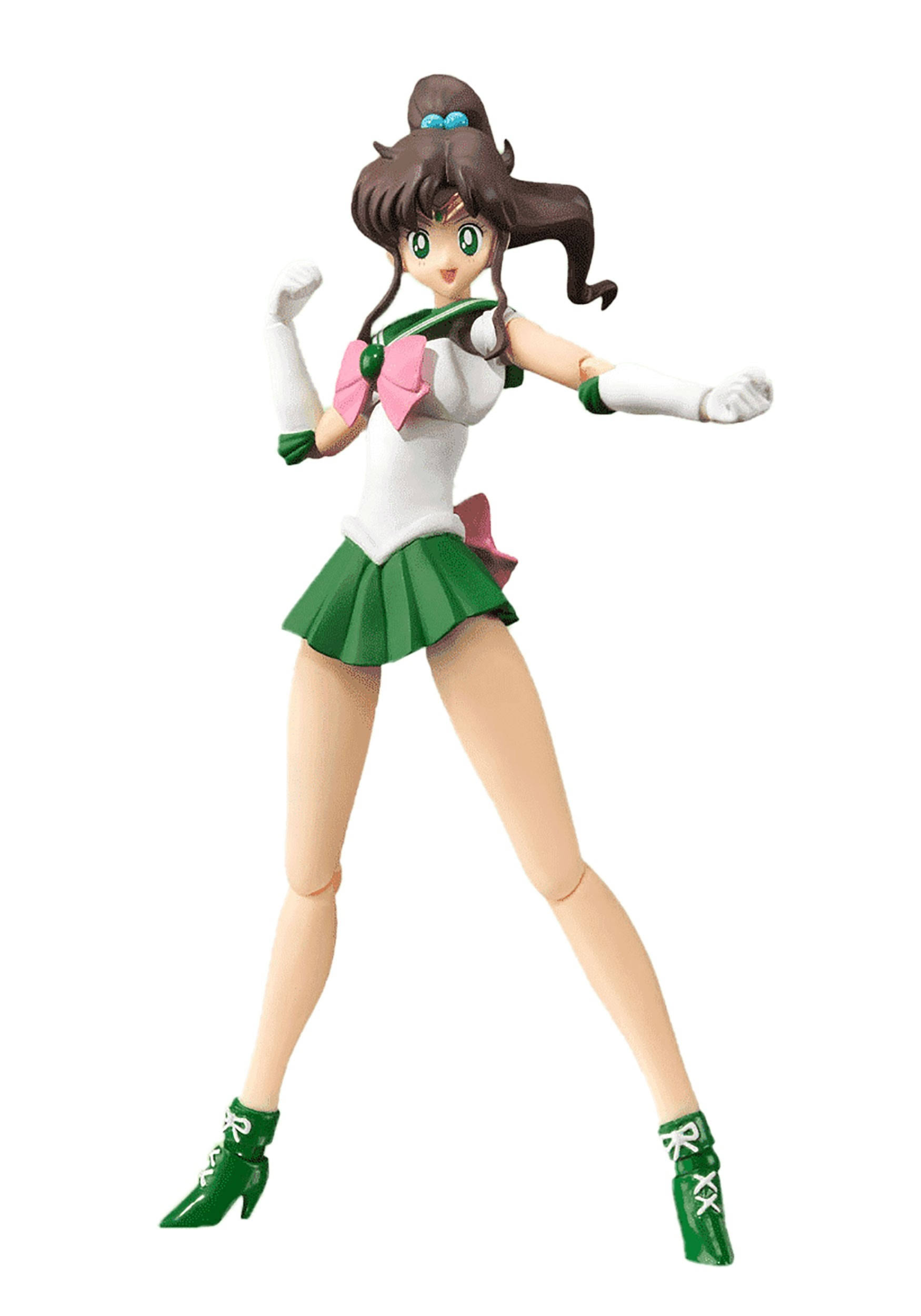 Pretty Guardian Sailor Moon Sailor Jupiter Animation Color Edition S.H.Figuarts Action Figure