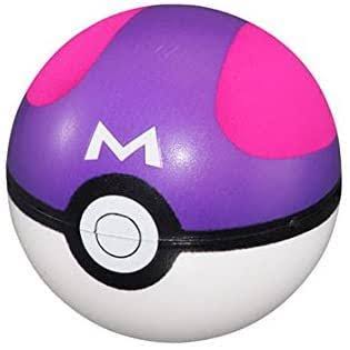 EVORETRO Lets Game Pokemon Assorted Color Soft Squeeze Pokeball (Bandai)