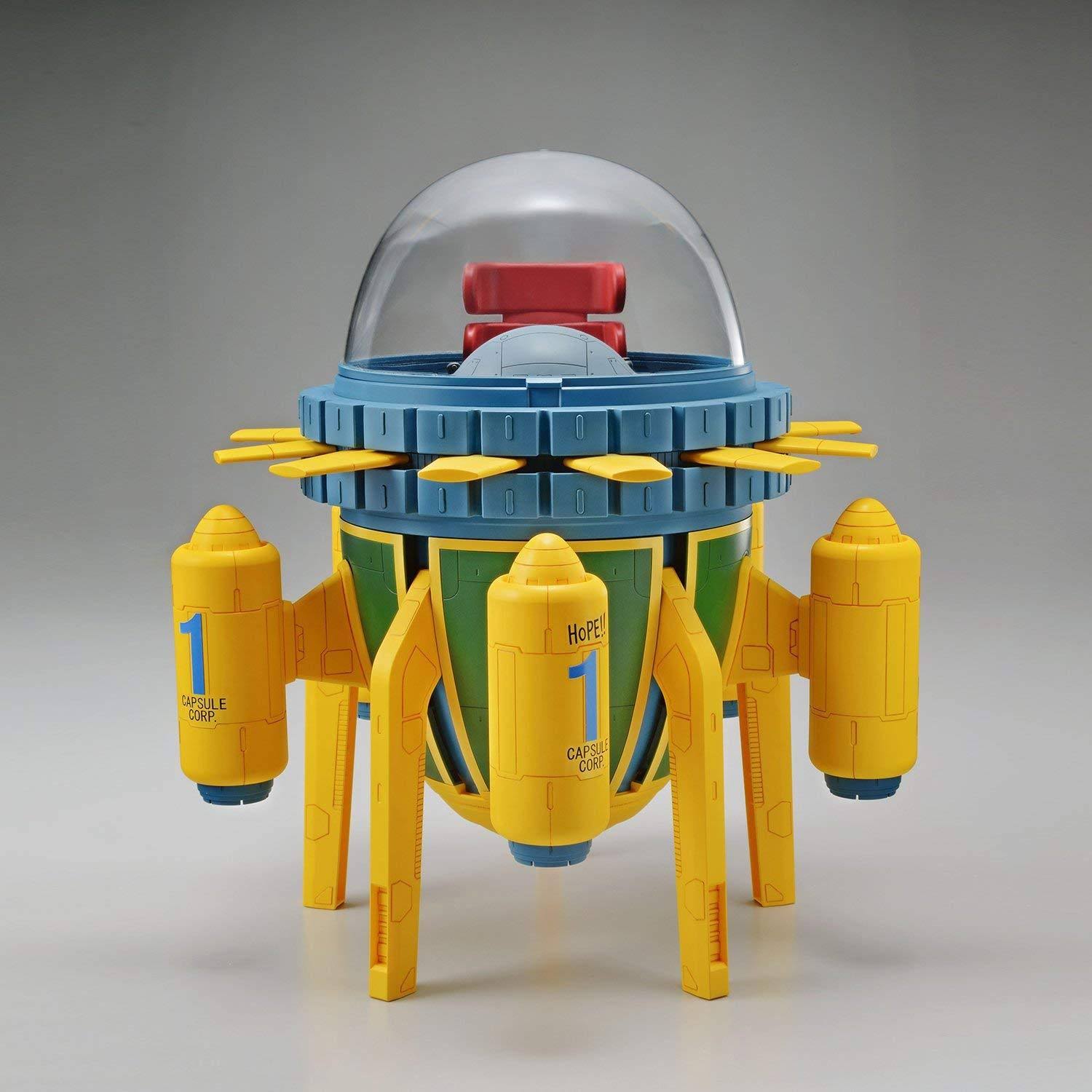 Dragon Ball Z Figure-rise Mechanics Trunks& Time Machine Model Kit