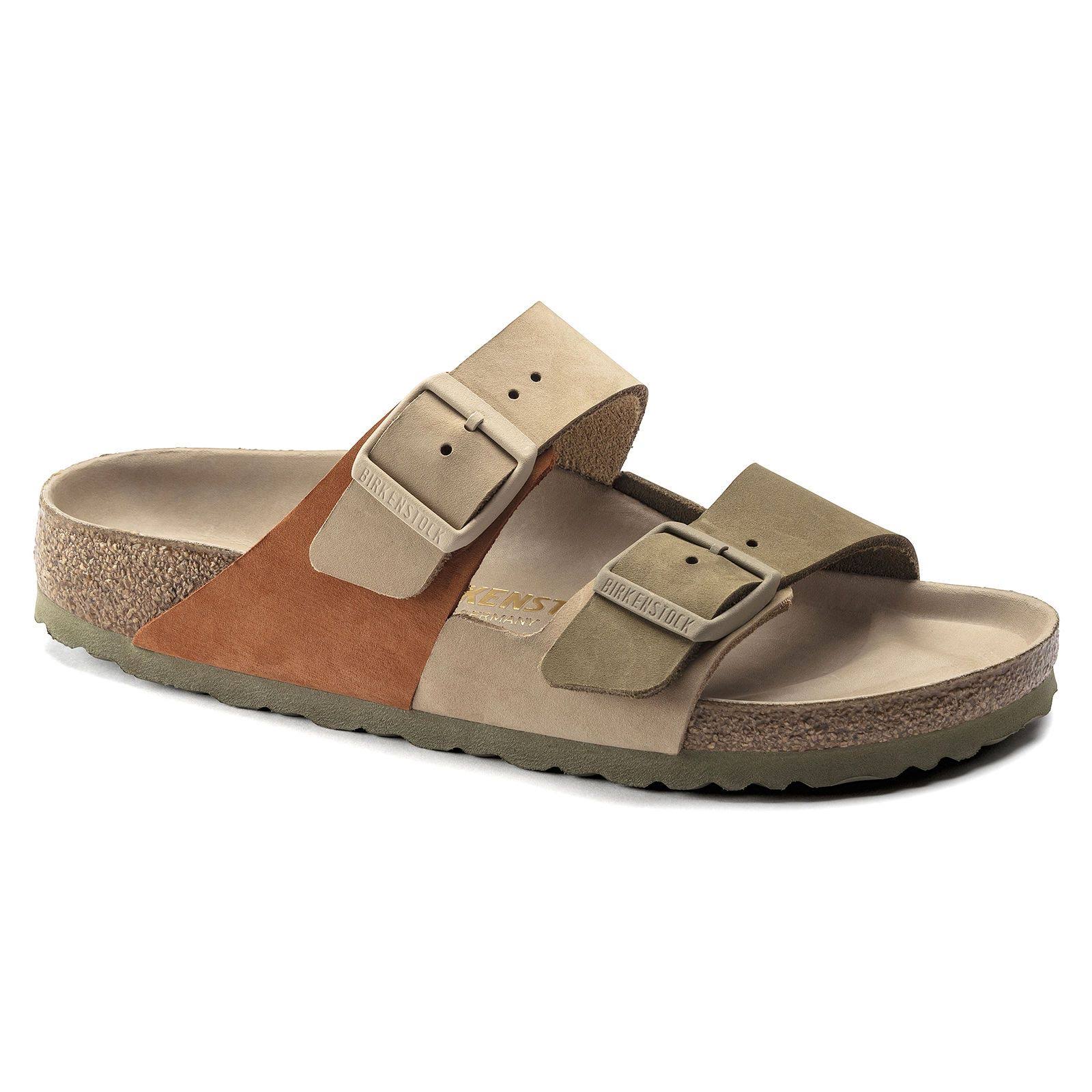Birkenstock Women's Arizona Split Sandals - Sandcastle/ Faded Khaki - 37