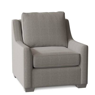 Birch Lane Godwin 33x22 Wide Armchair Body Fabric: Hanover Concrete