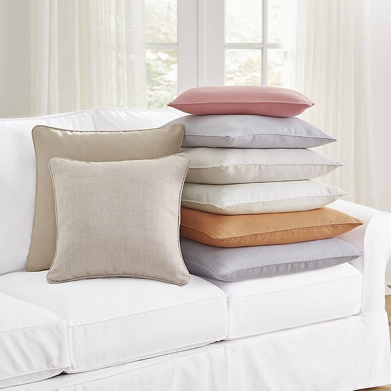 Suzanne Kasler Signature 13oz Linen Pillow Cover Mandarin 26x22 x 26x22 - Ballard Designs