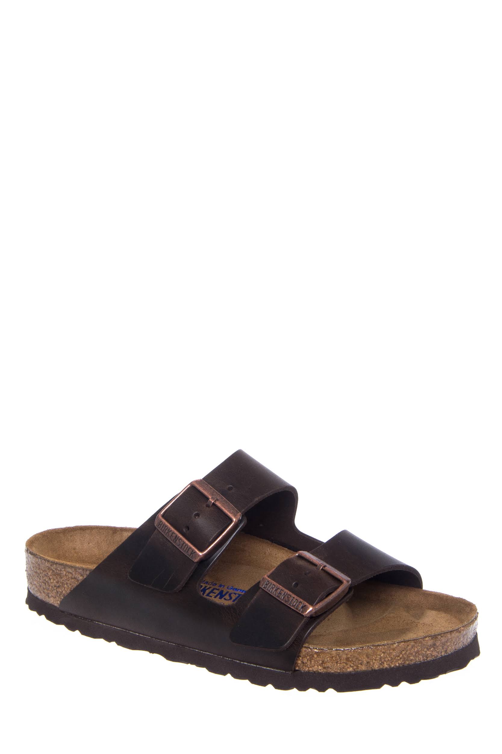 Birkenstock Arizona Soft Footbed Amalfi Leather (Brown)
