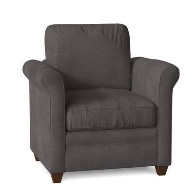 Birch Lane Allensby 35x22 Wide Armchair Body Fabric: Capri Dove