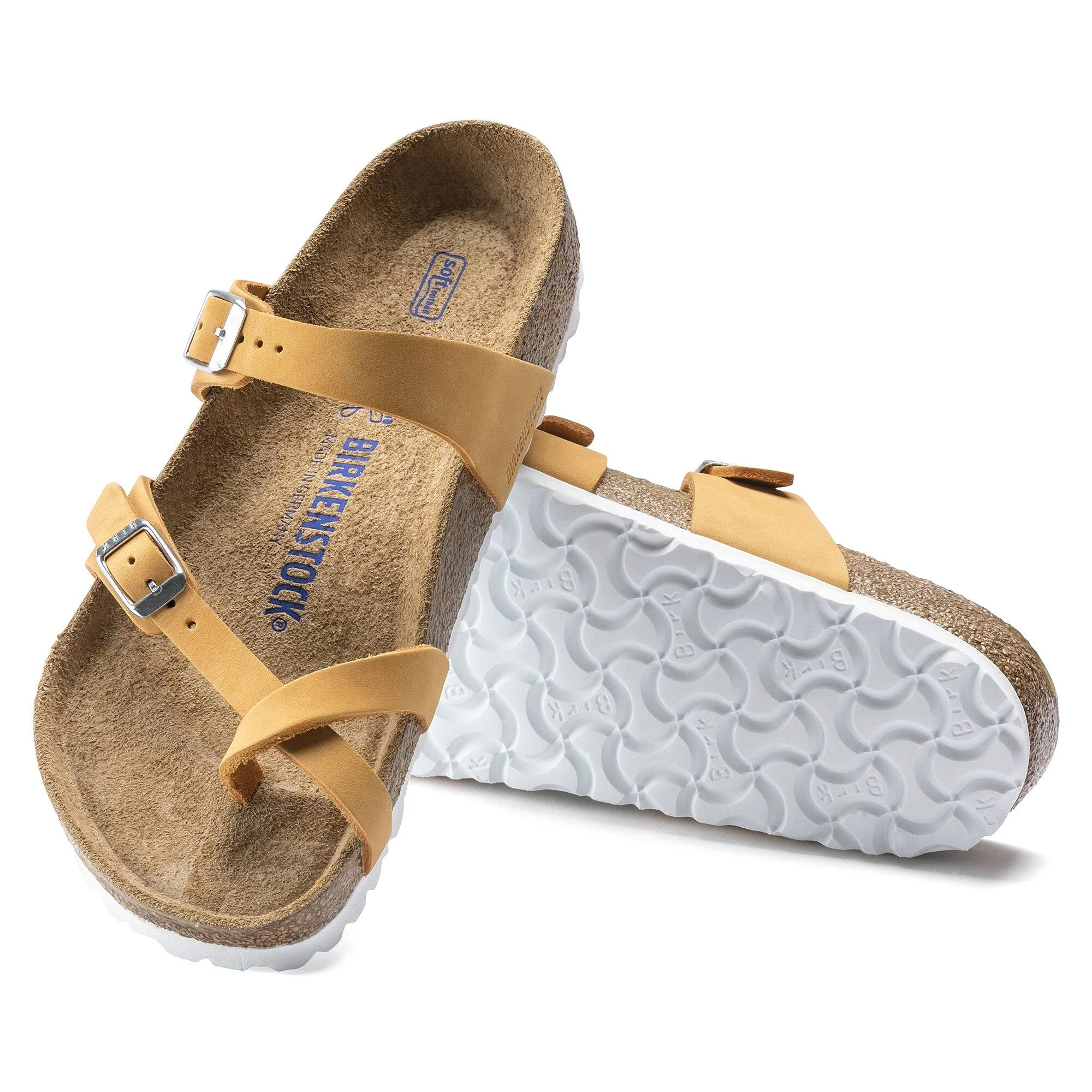 Birkenstock W Mayari Soft Nubuck - Apricot - US 11 - Women