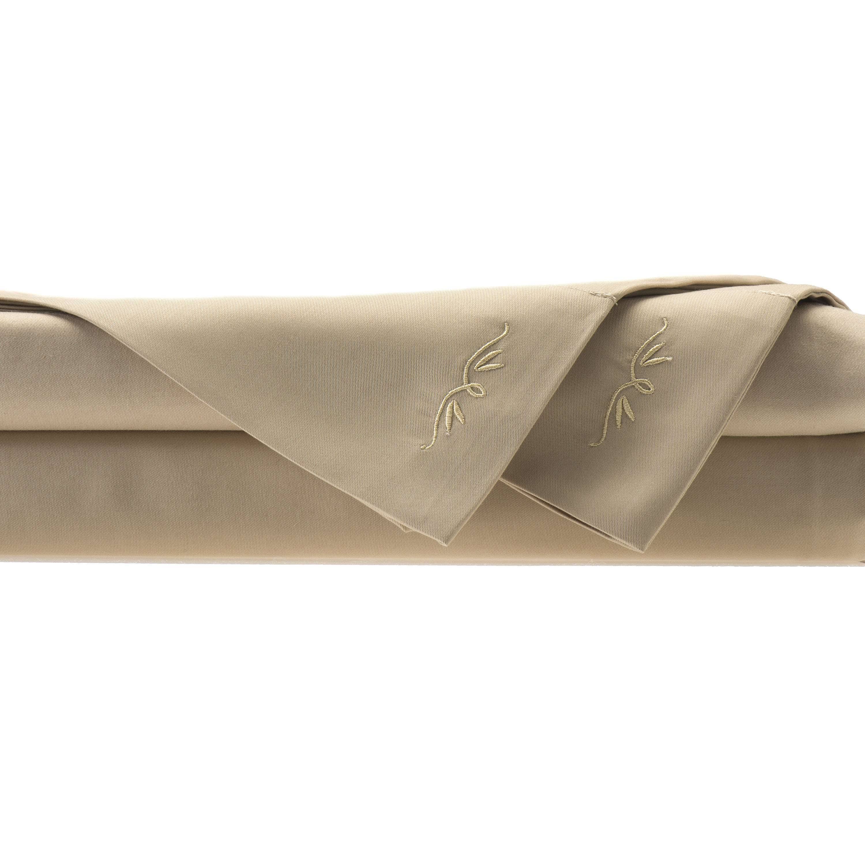 BedVoyage Rayon from Bamboo Cal King Sheet Set in Champagne