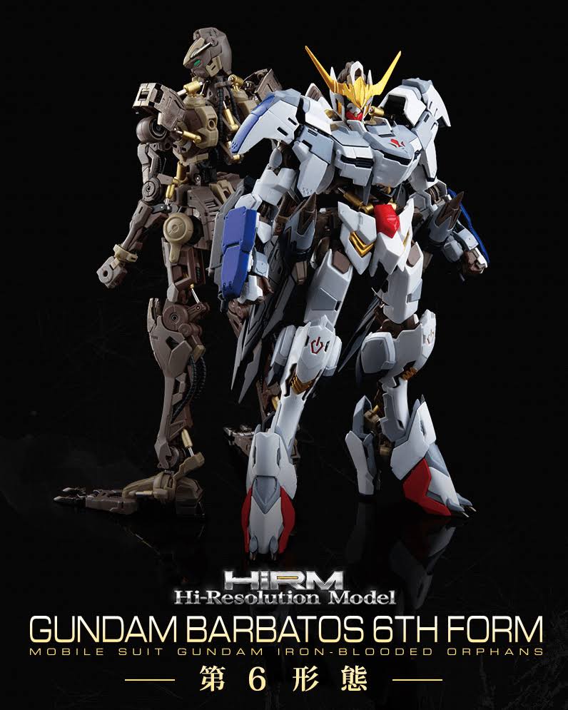 Hi-Resolution Model 1/100 Gundam Barbatos 6th Form
