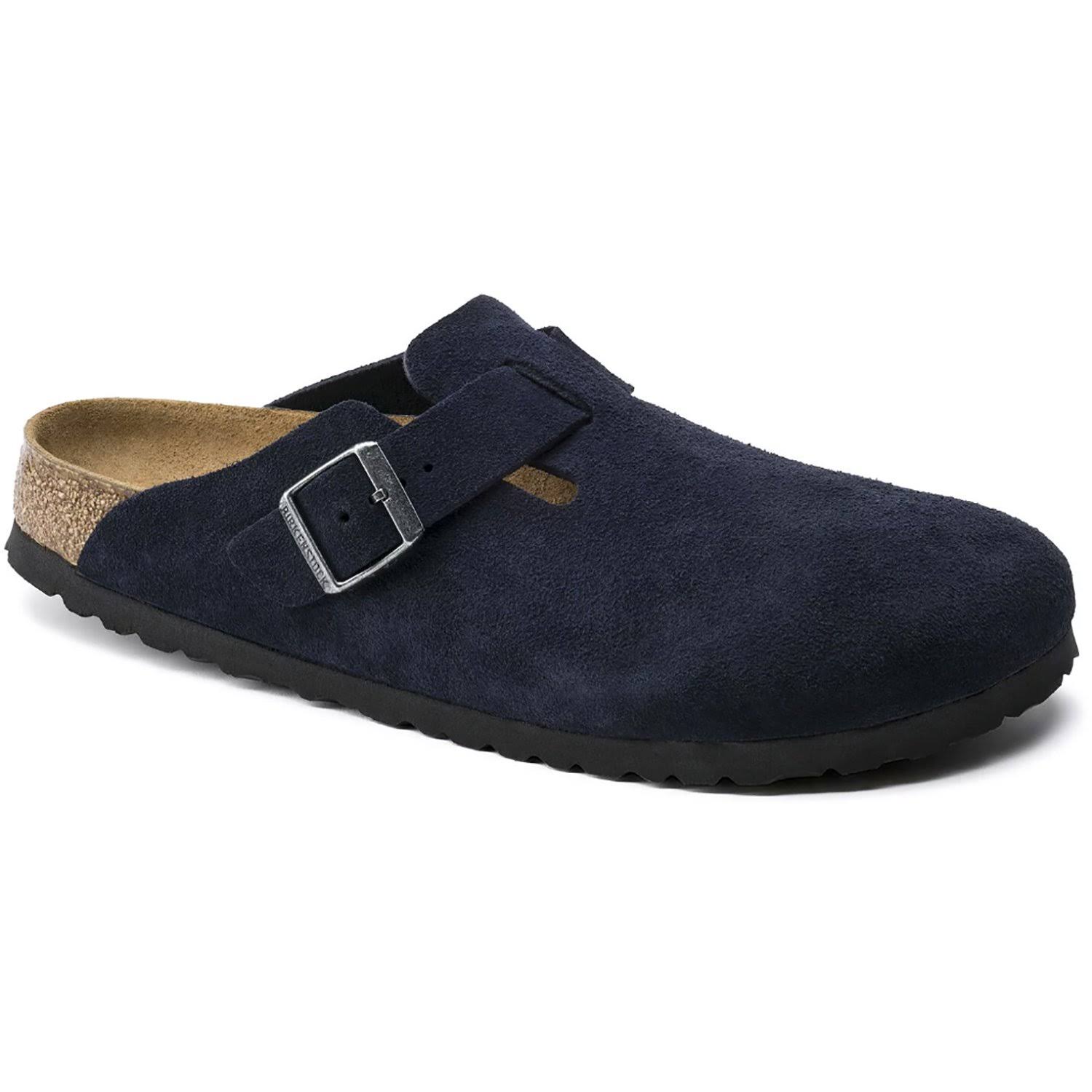 Birkenstock Boston Soft Footbed - Night Suede Size 41