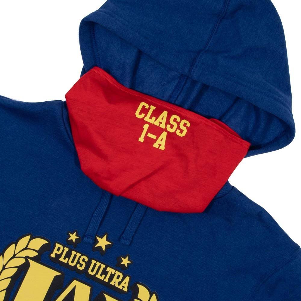My Hero Academia Crest Hoodie with Built-in Face Mask Gaiter-2XLarge