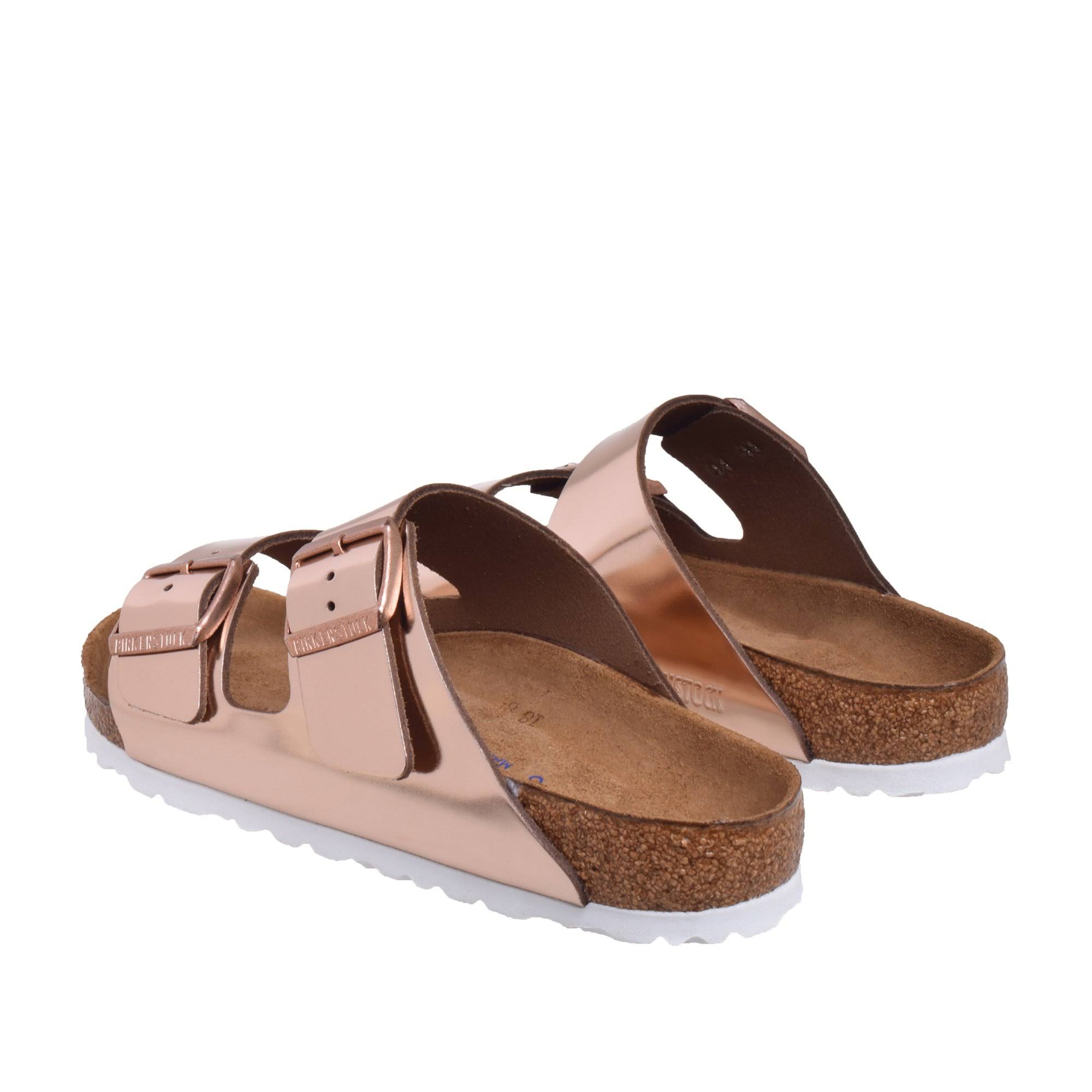 Birkenstock Arizona Soft Footbed Limited Edition Sandal - Women's 36.0 Copper Leather