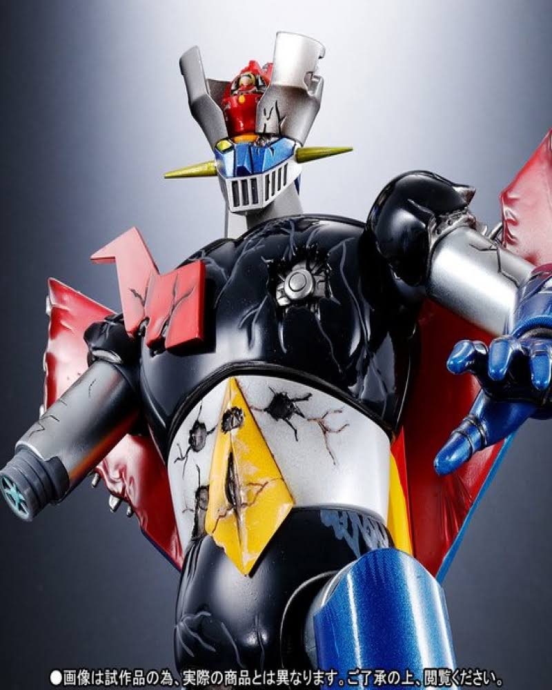 Bandai 56915figurine gx-70d Mazinger Z Damaged Dynamic