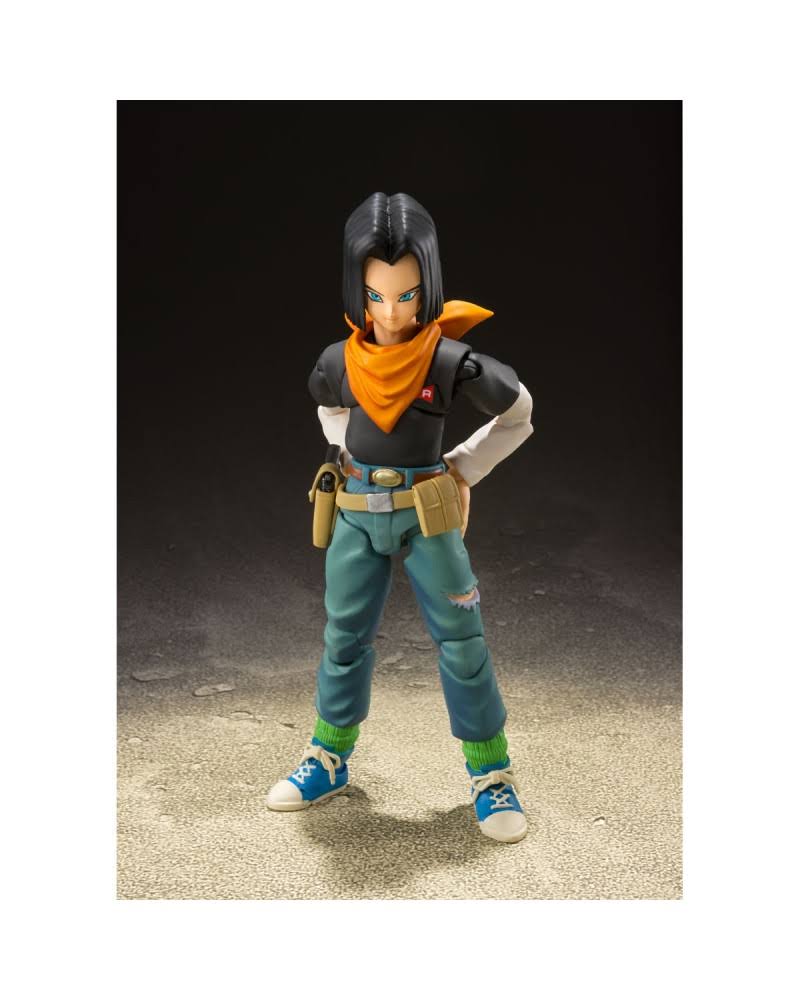 Bandai S.H. Figuarts Dragon Ball Z Android 17 Event Exclusive Color Edition - Bandai S.H. Figuarts