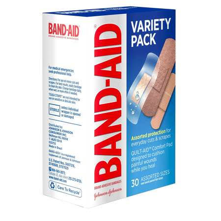 Band Aid Vppk, 30 Count (4-6 Pack)